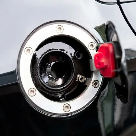 Condensed water under tank cap