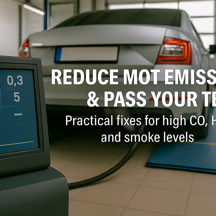 MOT Emissions test How to pass tips and tricks