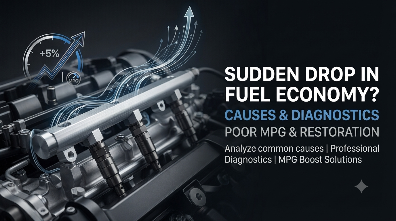Sudden Drop in Fuel Economy? Causes & Fast Additive Fixes