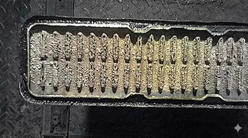 Antifreeze discoloration