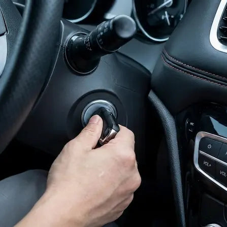 Difficult warm start of diesel engine