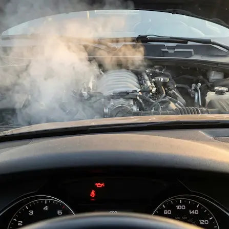 Low oil pressure in the engine