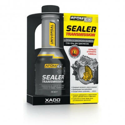 Atomex Sealer Transmission bottle – stop leak and manual gearbox & differentials protection additive
