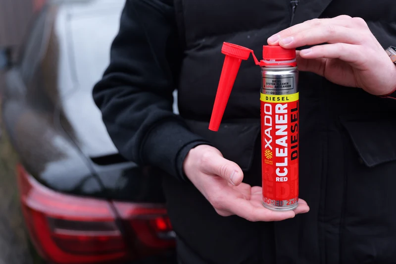 XADO RED CLEANER (Diesel) – Fuel System & Injector Cleaner with Revitalizant (250 ml)