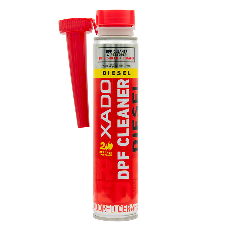 XADO RED DPF CLEANER (Diesel) – Diesel Particulate Filter Cleaner with Revitalizant (250 ml)