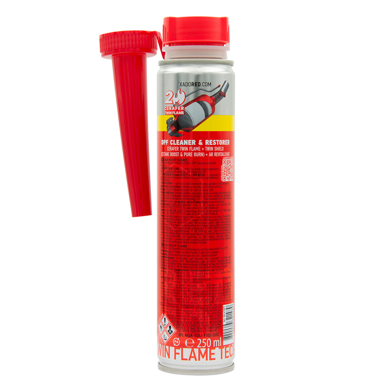 XADO RED DPF CLEANER (Diesel) – Diesel Particulate Filter Cleaner with Revitalizant (250 ml)
