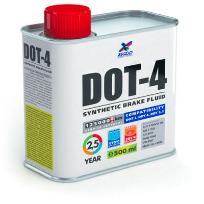 Brake fluid DOT-4.