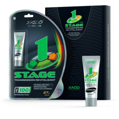 XADO 1 Stage Revitalizant 27ml blister for manual transmission restoring worn metal and protecting gearbox components