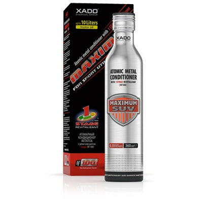 Atomic Metal Conditioner Maximum SUV with 1 Stage Revitalizant.
