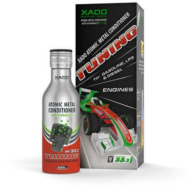 AMC Tuning engine oil additive bottle for enhanced performance and acceleration