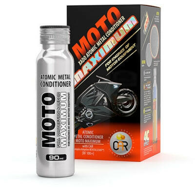 Atomic Metal Conditioner ensuring superior motorcycle engine protection for enhanced performance and durability.