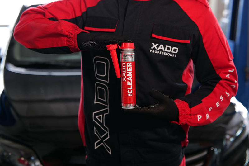 XADO RED CLEANER Petrol – Fuel System Cleaner & Decarboniser (250 ml).
