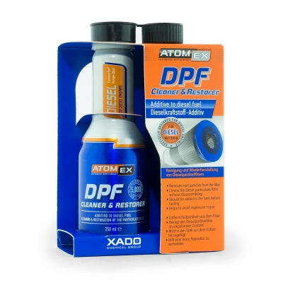 XADO Atomex diesel particulate filter cleaner – restores flow and reduces emissions