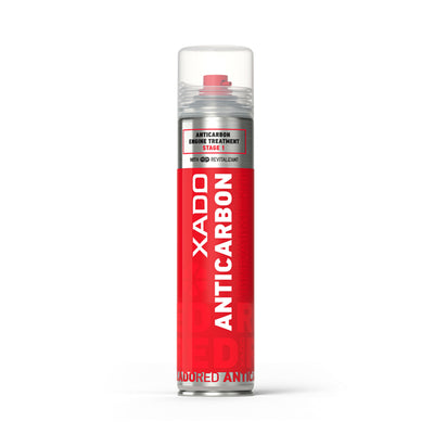 XADO RED Anti Carbon decarboniser cleaner removes deposits, restores compression, and improves overall engine performance